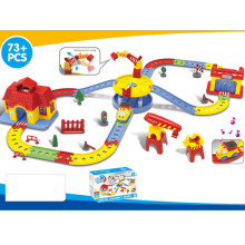 Kinder Lustige batteriebetriebene Gleisbahn Set Spielzeug (h1436092)